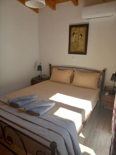 Postel nebo postele na pokoji v ubytování APANEMA HOUSE