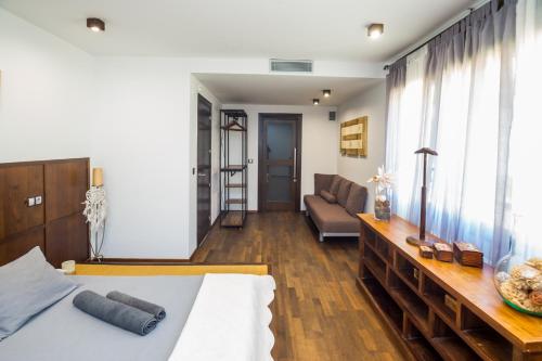 Postel nebo postele na pokoji v ubytování Villa Del Sol