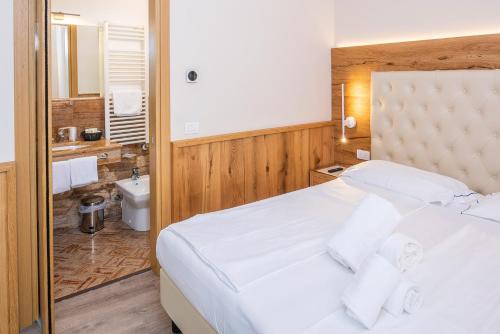 Hotel Du Parcにあるベッド