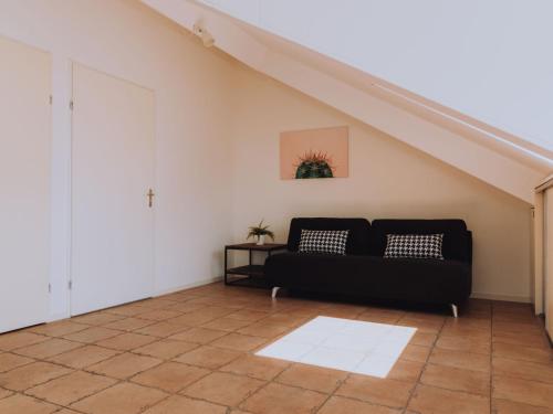Ruang duduk di Apartment Penthouse by Interhome