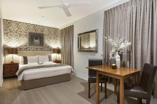Katil atau katil-katil dalam bilik di Ballina Travellers Lodge