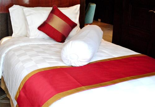 Letto o letti in una camera di Grand Hotel Preanger