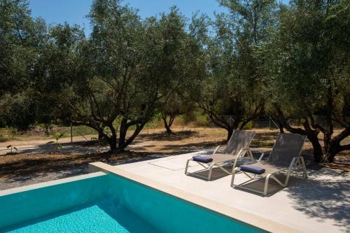 Πισίνα στο ή κοντά στο villa-agrielia