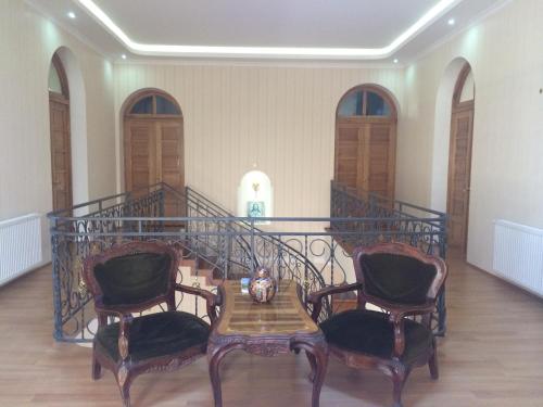 Posezení v ubytování Max Hotel Gogi Alibegashvili