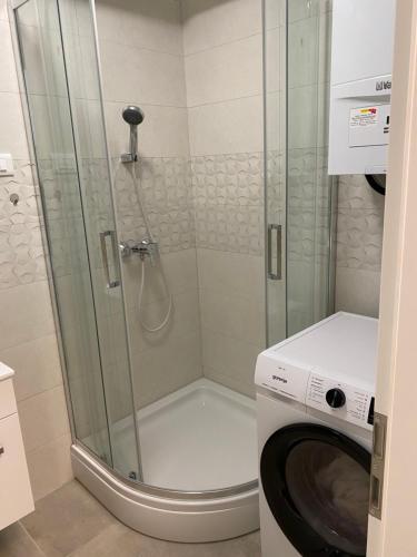 Kúpeľňa v ubytovaní APARTMAN LOLA