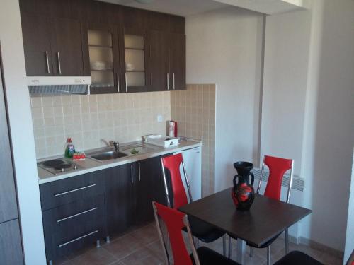 Kuchyň nebo kuchyňský kout v ubytování Apartment Kupres
