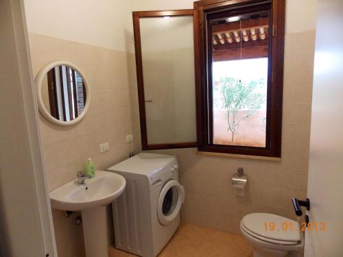 Koupelna v ubytování Marsala Casa Vacanza Villetta