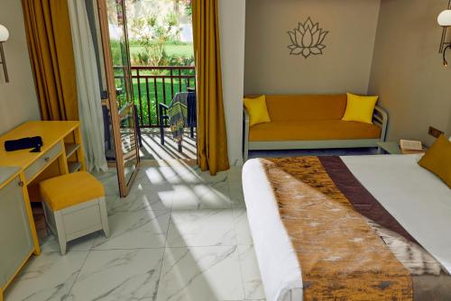 Кровать или кровати в номере TUI MAGIC LIFE Belek