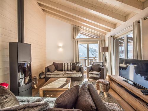 Magnifique Penthouse T5 avec balcons dans Courchevel, Parking et WIFI inclus - FR-1-563-29
