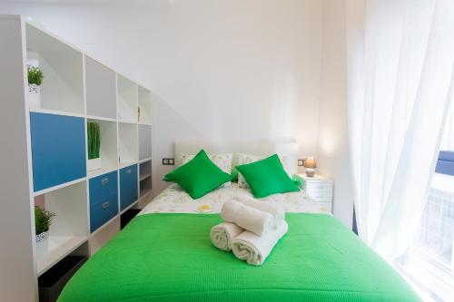 Posteľ alebo postele v izbe v ubytovaní Romántico Estudio con Piscina