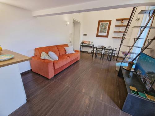 Χώρος καθιστικού στο Design loft Rosella Home Sorrento