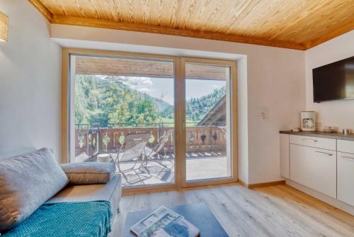 TV a/nebo společenská místnost v ubytování Residence Schnals