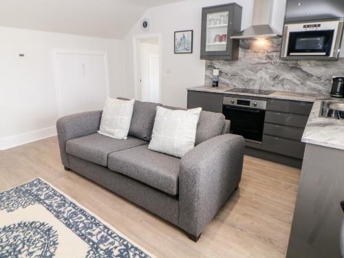 Kuchyň nebo kuchyňský kout v ubytování Sunshine Apartment