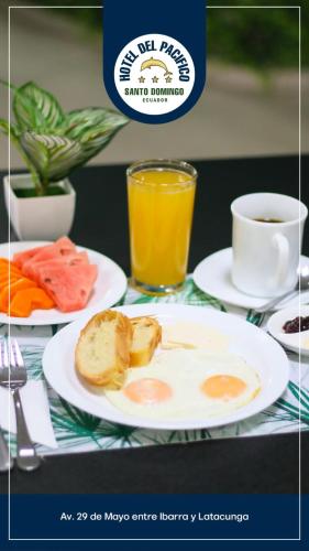 Možnosti snídaně pro hosty v ubytování Hotel Del Pacifico