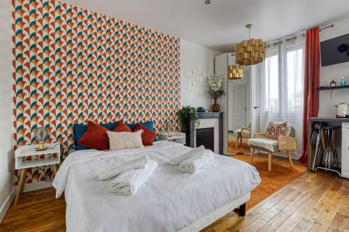 Studio au cœur des Puces et à quelques mètres de Paris