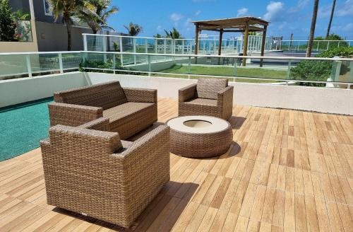 Beira-mar Areias do Mar | 2 Quartos Garden e Completo A103 Menor preço em Beira-mar Areias do Mar | 2 Quartos Garden e Completo A103