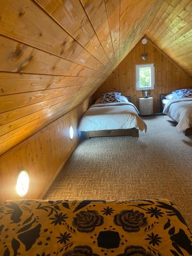 Postel nebo postele na pokoji v ubytování Apartmany Silver