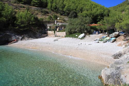 Secluded fisherman's cottage Cove Bratinja Luka, Korcula - 9224