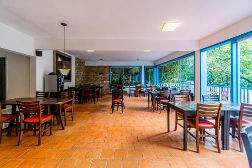 Restaurace v ubytování Hotel Miratlantico Búzios