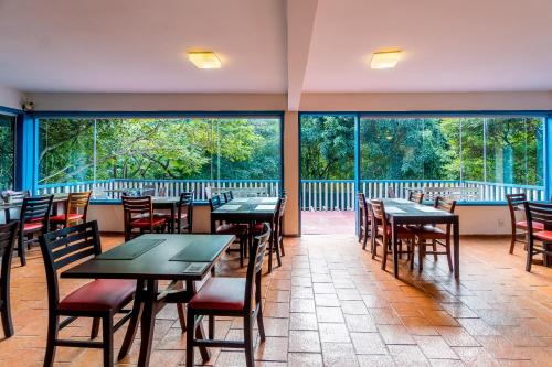 Restaurace v ubytování Hotel Miratlantico Búzios