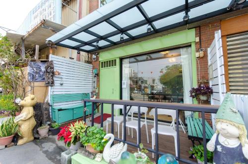 Zahrada ubytování Bailuwar Anping B&B 預訂後務必連絡民宿再一次確認