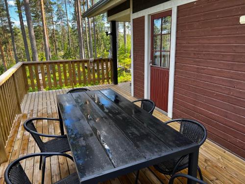 A balcony or terrace at Minttu