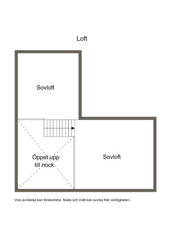 Plano de Strandhuset i Abbekås