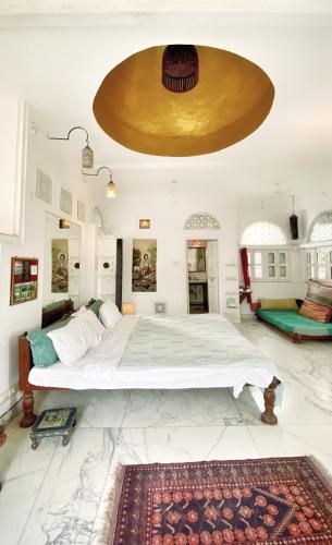 Ένα ή περισσότερα κρεβάτια σε δωμάτιο στο Dia Homestay