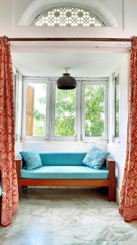 Χώρος καθιστικού στο Dia Homestay