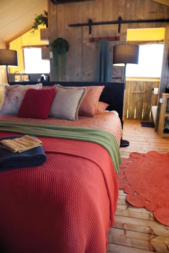 Ένα ή περισσότερα κρεβάτια σε δωμάτιο στο Reedy Creek Retreat