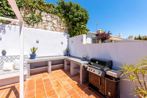 Balkón alebo terasa v ubytovaní New charming house 150 meters from the beach