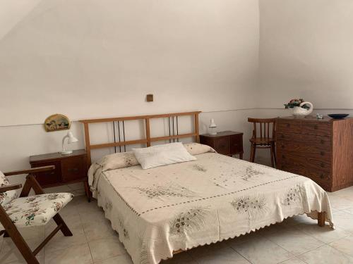 Postel nebo postele na pokoji v ubytování Appartamento Ischia Porto
