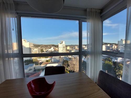 Balkón nebo terasa v ubytování Departamento céntrico - Tandil - Linda vista y cochera.