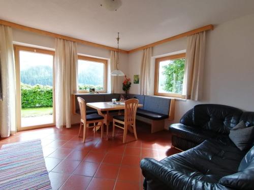 Posezení v ubytování Haus Ausblick