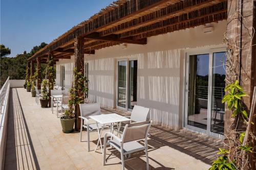 Balkón nebo terasa v ubytování Mercury Beach Hotel