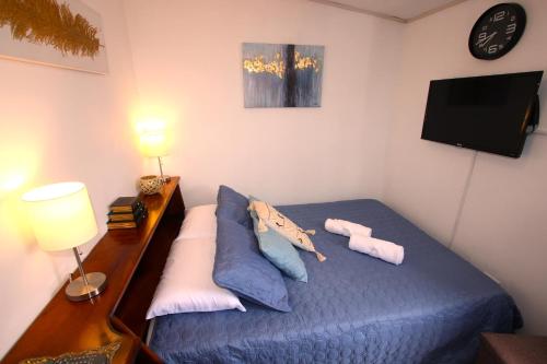 Postel nebo postele na pokoji v ubytování F&M Guesthouse