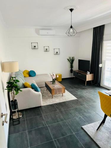 Posezení v ubytování Soners Dream Apartment