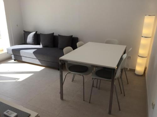 Posezení v ubytování Apartamento céntrico con 2 habitaciones y Wi-Fi
