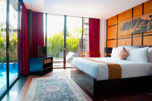 Πισίνα στο ή κοντά στο Puri Hiromi Boutique Residence