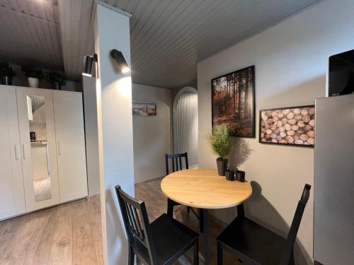 Dapur atau dapur kecil di Comfort Apartments Palanga