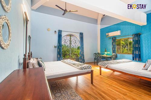 Cama o camas de una habitación en EKOSTAY - Cozy Nest Villa