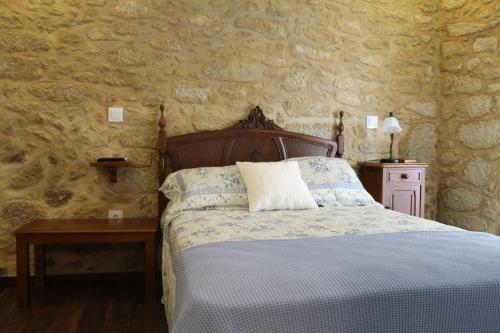 Ein Bett oder Betten in einem Zimmer der Unterkunft Quinta Anna Horvath