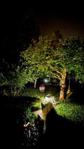 Taman di luar L'ESCALE Chambres et table d'hôtes