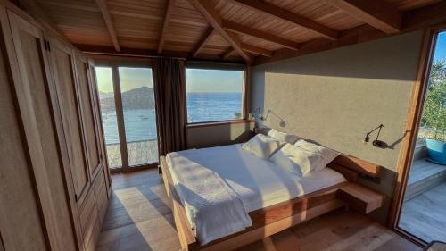 Postel nebo postele na pokoji v ubytování Life Butiq Otel