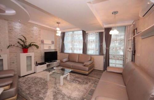 Khu vực ghế ngồi tại Apartman Matijašević