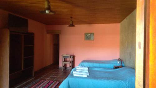Katil atau katil-katil dalam bilik di hosteria camino del inca