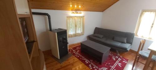 Posezení v ubytování Casa al Lago tra le Dolomiti