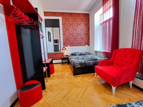 Istumisnurk majutusasutuses Liza's home