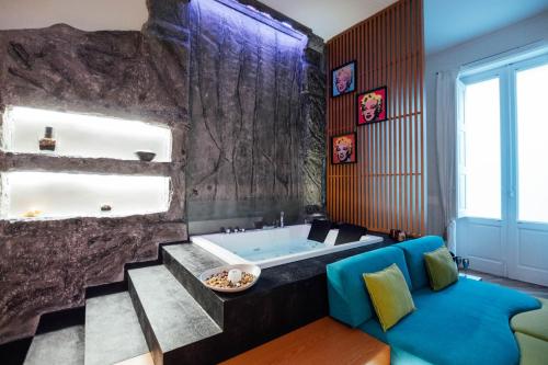 Χώρος καθιστικού στο GD Luxury Apartments