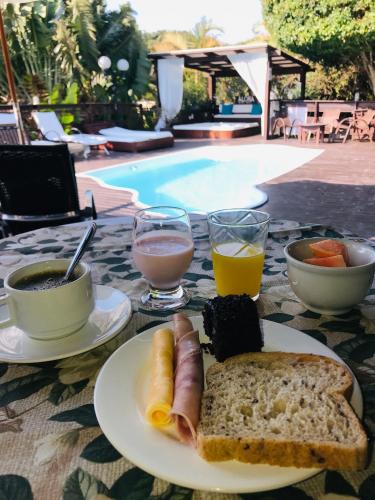 Mad på kroen eller i nærheden